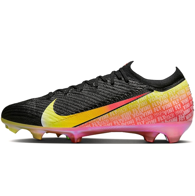 Chuteira de Campo Adulto Nike Mercurial Zoom Vapor 16 Elite Vini Jr - Foto 1