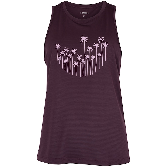 Camiseta Regata Oxer Print Feminina - Foto 1