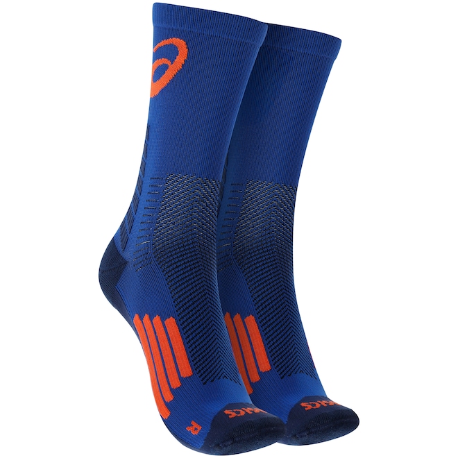 Meia Cano Alto ASICS Rally Crew Adulto - Foto 1