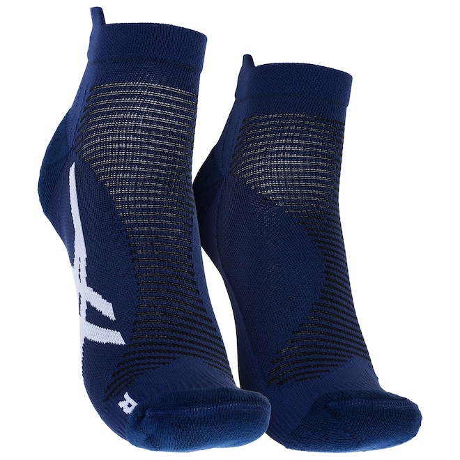 Meia Cano Baixo ASICS Tech Single Adulto - Foto 1