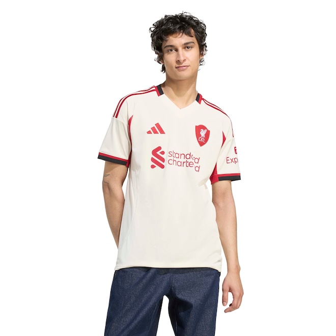 Camisa do Liverpool II 25/26 Torcedor adidas Masculina - Foto 2