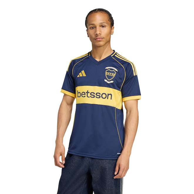 Camisa Boca Juniors I 25/26 Torcedor adidas Masculina - Foto 2