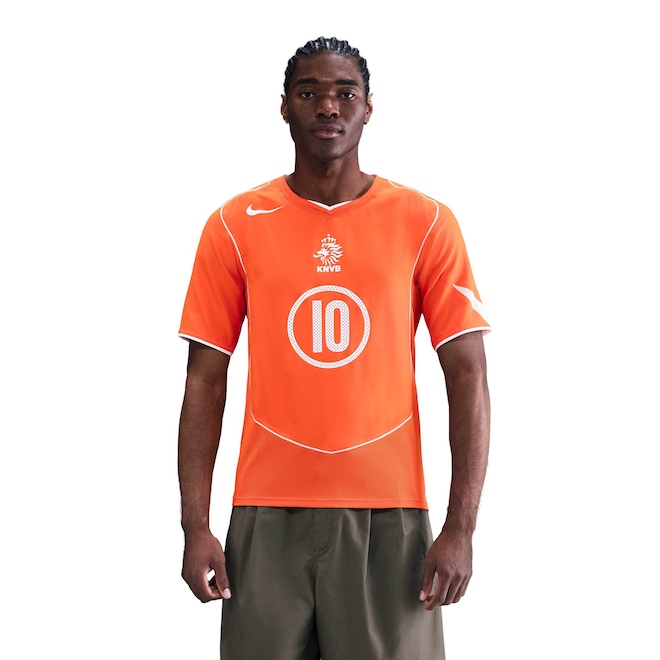 Camisa da Seleção da Holanda Nike Reedição Total 90 Masculina - Foto 1