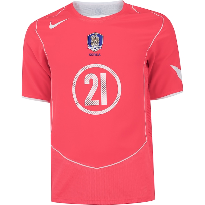 Camisa da Seleção da Coréia do Sul Nike Reedição Total 90 Masculina - Foto 1