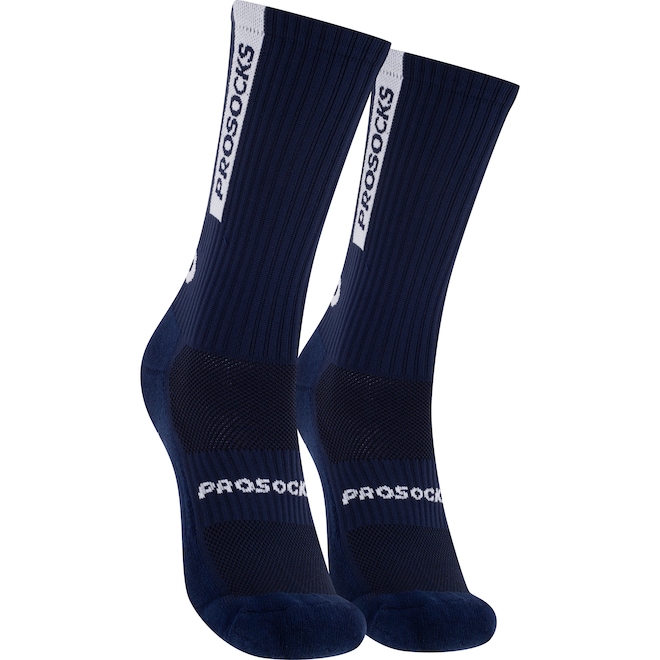 Meia ProSocks UltraGrip Cano Alto Adulto Tamanho 38 - 44 - Foto 1