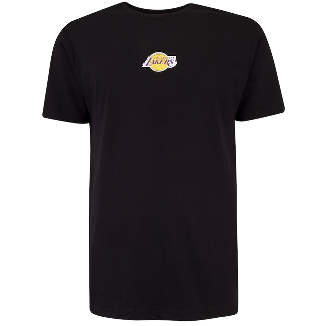 Camiseta do Los Angeles Lakers NBA Just One N0098 Masculina - Foto 1
