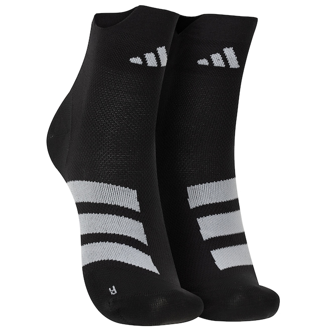 Meia adidas Adizero Cano Médio Adulto 1 Par - Foto 1
