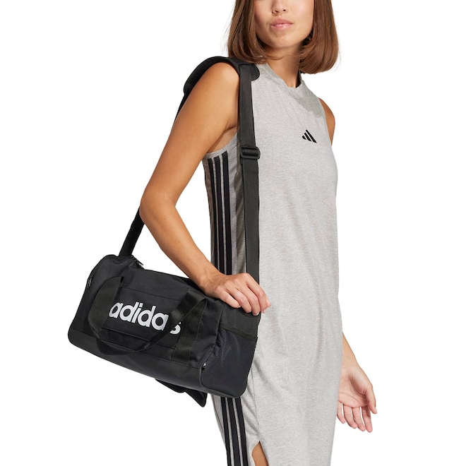 Mala adidas Duffel PP Linear 12,5 Litros - Foto 1