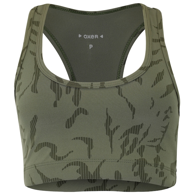 Top Oxer Campeão Print Média Sustentação Adulto - Foto 1