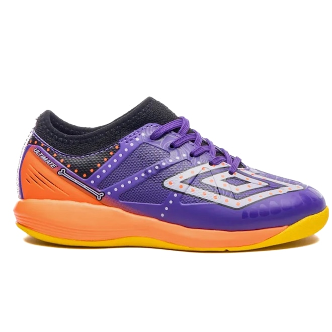 Chuteira Futsal Júnior Umbro Ultimate Edição DLM Dia de los Muertos - Foto 1