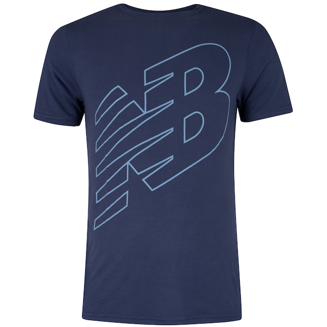 Camiseta New Balance Logo Performance Masculina - Foto 1