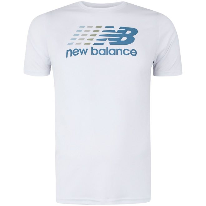 Camiseta New Balance Multi Color Performance Masculina - Foto 1
