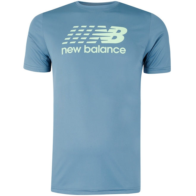 Camiseta New Balance Multi Color Performance Masculina - Foto 1