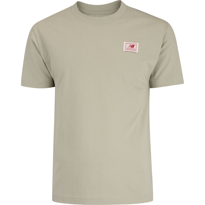 Camiseta New Balance Woven Label Masculina - Foto 1