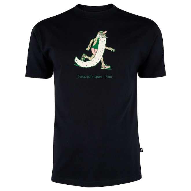Camiseta New Balance Bearded Runner Masculina - Foto 1