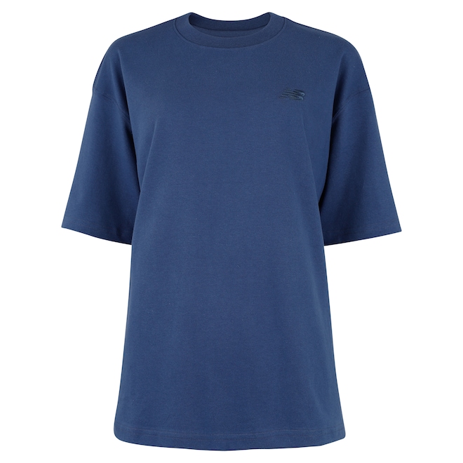 Camiseta New Balance Oversized Small Log Feminina - Foto 1