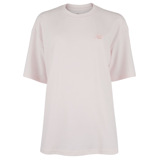 Camiseta New Balance Oversized Small Log Feminina - Foto 1