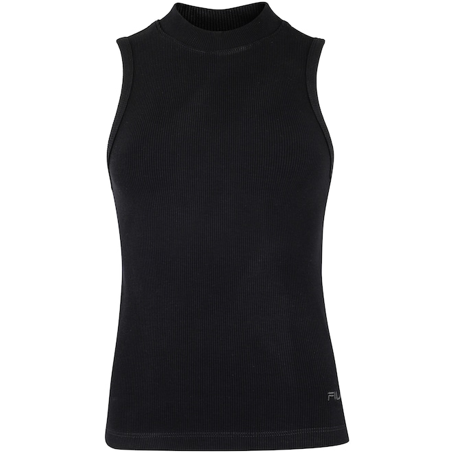 Camiseta Regata Fila Gola alta Rib Feminina - Foto 1