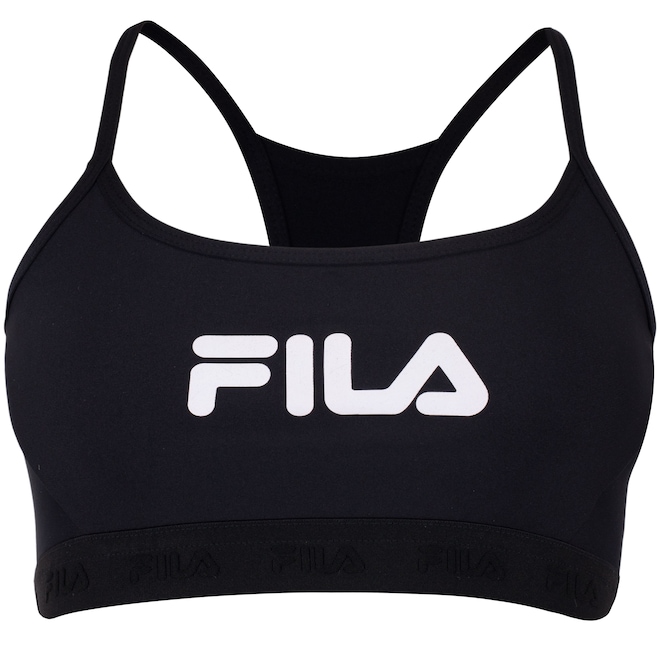 Top Fila Alça Train Elastic V Adulto - Foto 1