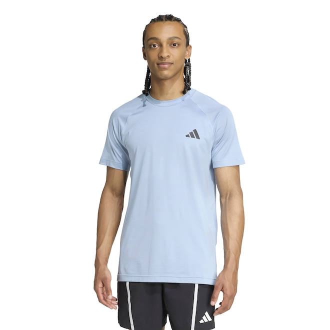 Camiseta adidas Gym+ Masculina - Foto 1
