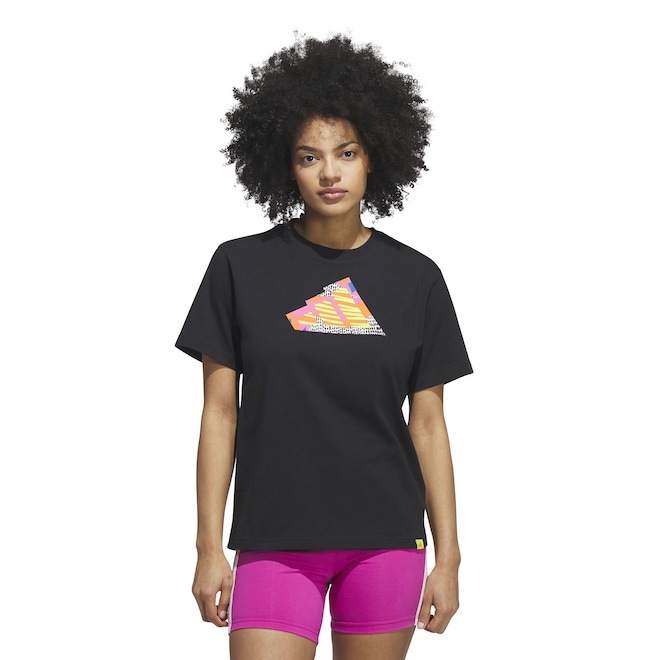 Camiseta adidas Abstract Feminina - Foto 1