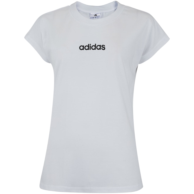 Camiseta adidas Logo Linear Feminina - Foto 1