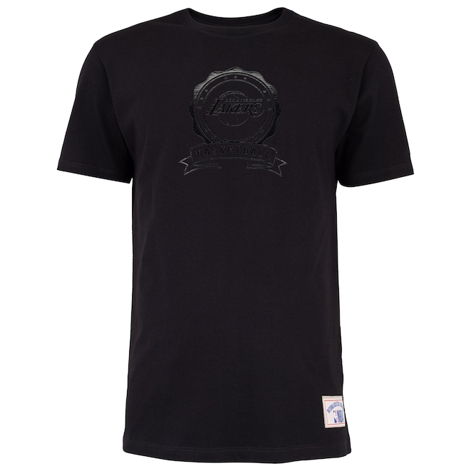 Camiseta do Los Angeles Lakers NBA Colorless N0463 Masculina - Foto 1