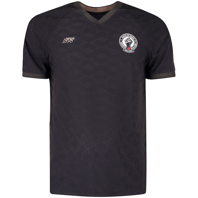 Camiseta do Vasco da Gama Consciência Negra Dry Masculina - Foto 1