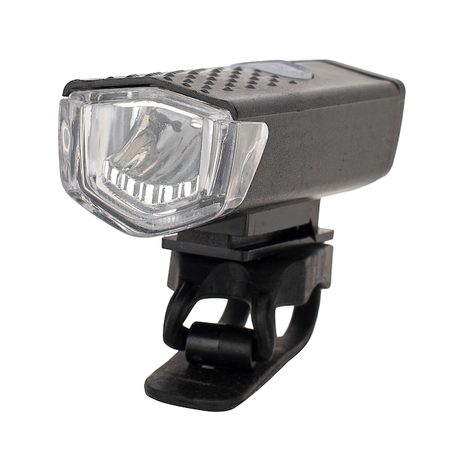 Luz Frontal LED Spin para Bicicleta 300 Lúmens Recarregável USB - Foto 1