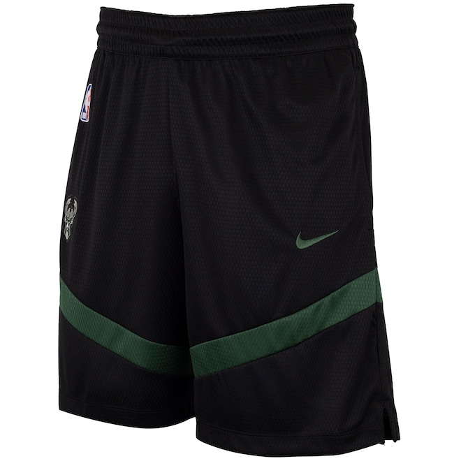 Bermuda Nike Milwaukee Bucks NBA Dri-FIT Icon Masculina - Foto 1