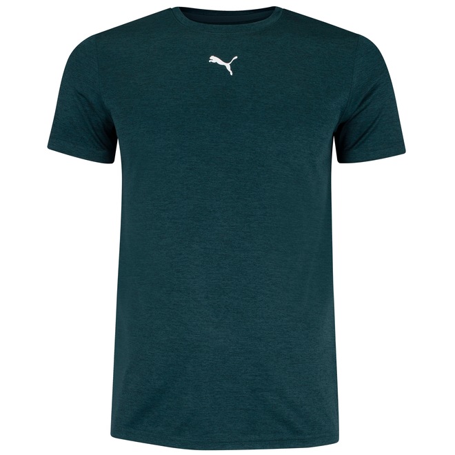 Camiseta Puma Mesclada Treino Essentials Masculina - Foto 1