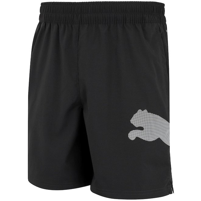 Bermuda Puma Tad Essential Big Logo 7 Masculina - Foto 1