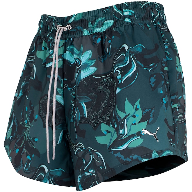 Short Puma GREEN TERRAINS 3" Woven Feminino - Foto 1