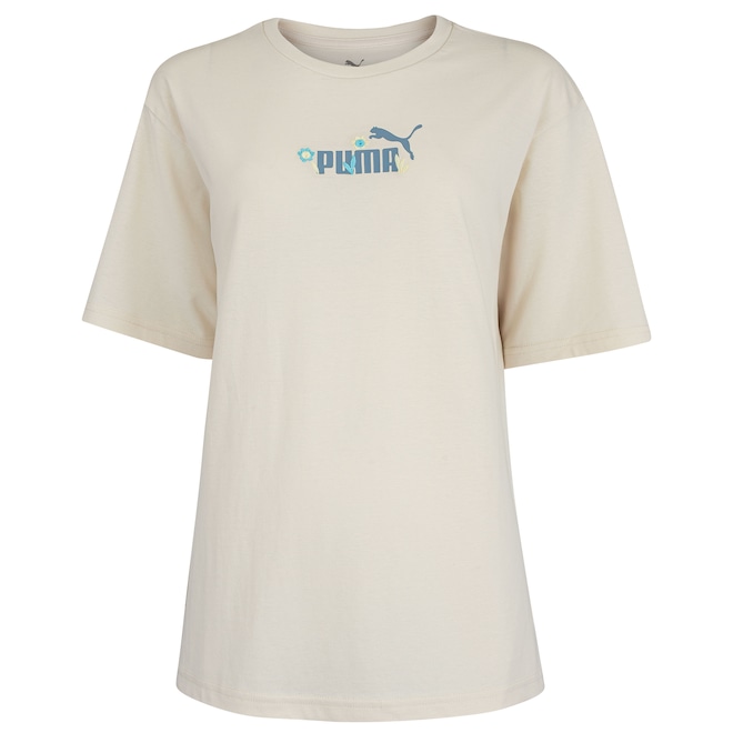 Camiseta PUMA Essential Nature 20 Relaxed Feminina - Foto 1