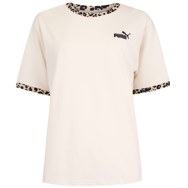 Camiseta PUMA Essential Graphic Animal Relaxed Feminina - Foto 1