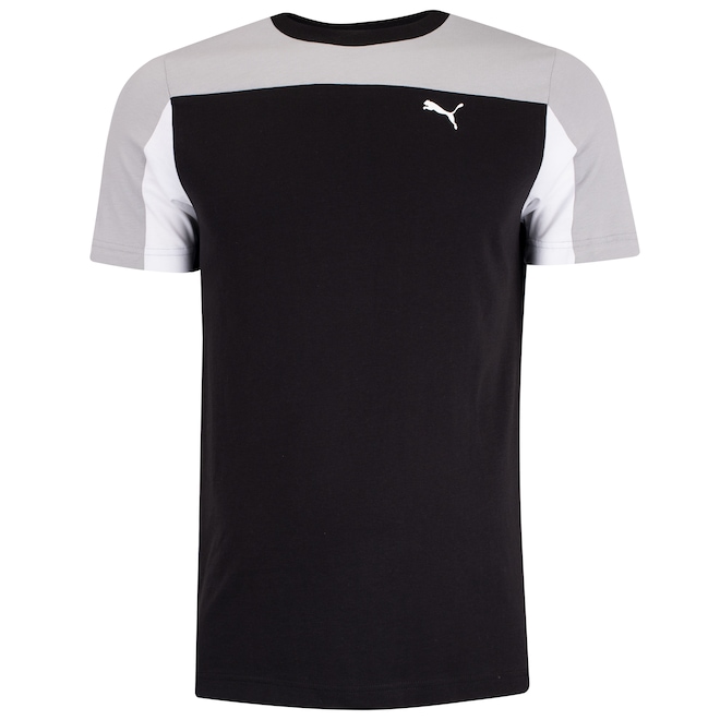 Camiseta PUMA Essential Triple Block Masculina - Foto 1