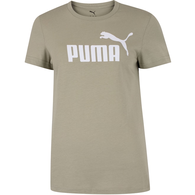Camiseta Puma Essential Logo Feminina - Foto 1