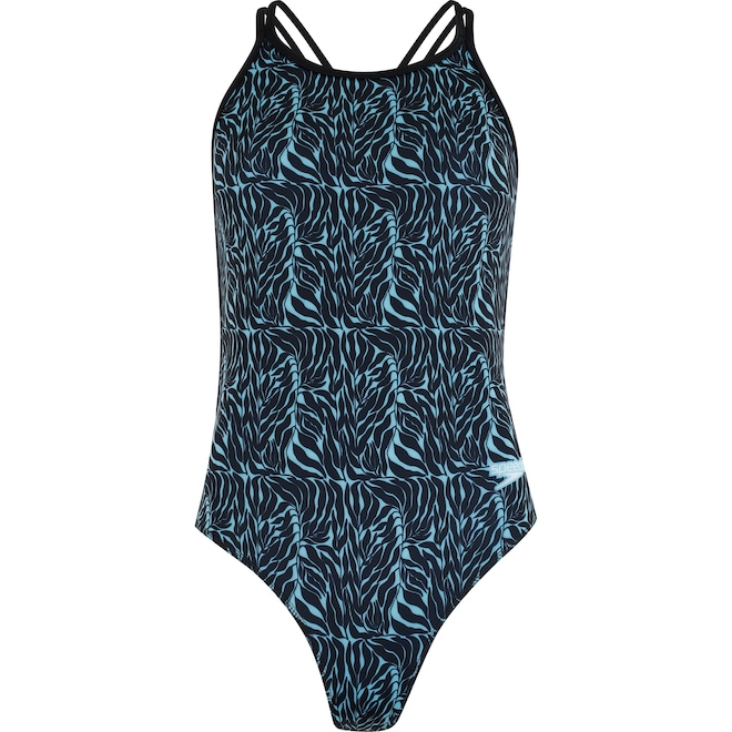 Maiô Adulto Speedo Four Stripes Pile Of Leafs - Foto 1