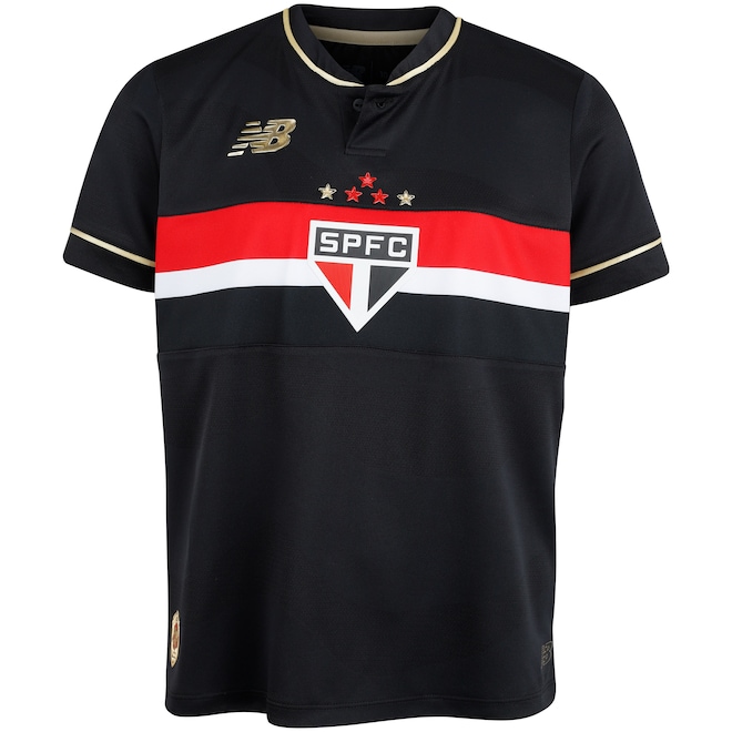 Camisa do São Paulo III 25/26 Jogador New Balance Juvenil - Foto 1