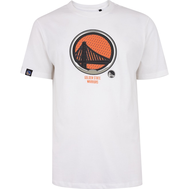 Camiseta do Golden State Warriors NBA Sneaker N0506 Masculina - Foto 1