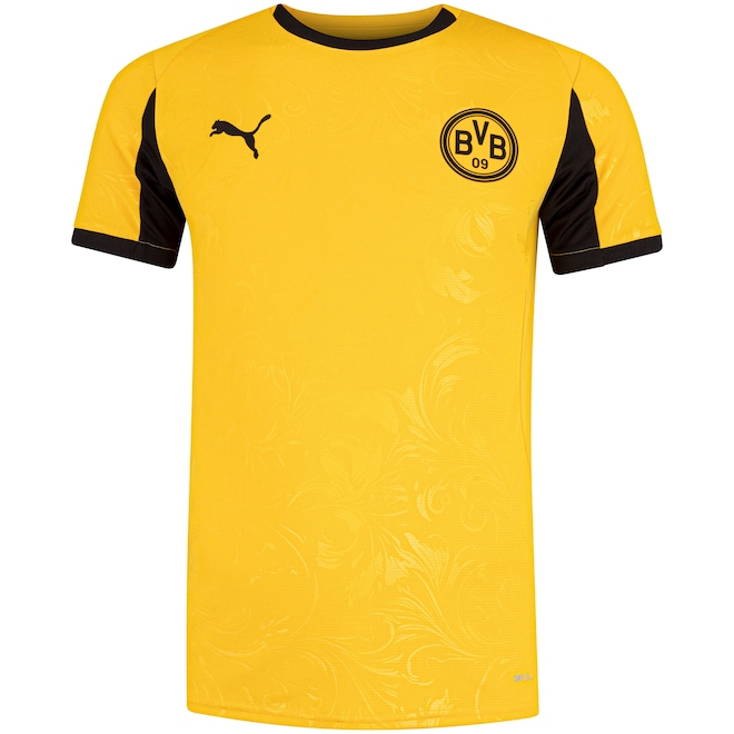 Camisa Borussia Dortmund I 25/26 Torcedor Puma Masculina - Foto 2