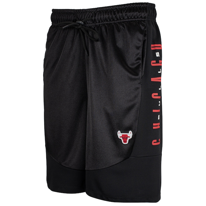Bermuda do Chicago Bulls NBA Sint Spell N0876 Masculina - Foto 1