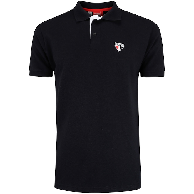Camisa Polo do São Paulo Braziline Masculina - Foto 1
