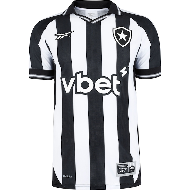 Camisa do Botafogo I 25/26 Torcedor Reebok Masculina - Foto 1
