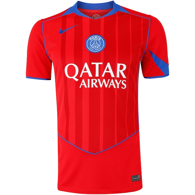 Camisa do Paris Saint-Germain III 25/26 Torcedor Total 90 Nike Masculina - Foto 2