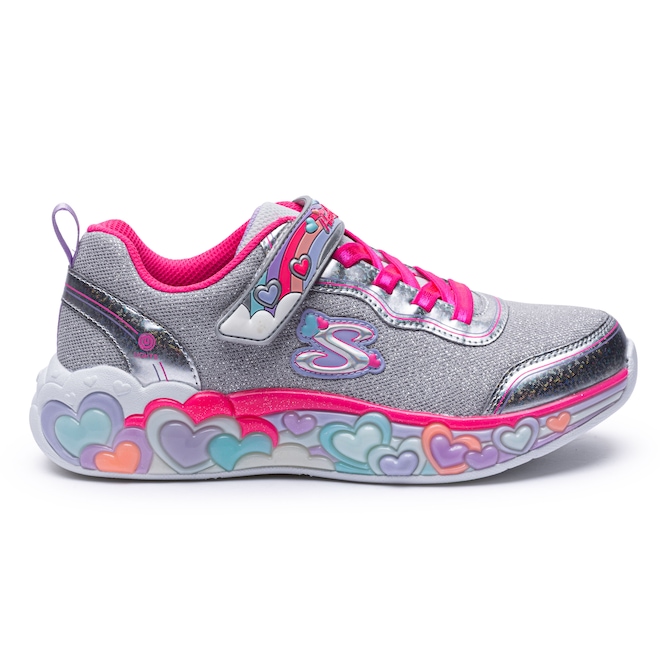 Tênis Infantil Skechers Eternal Heart Light - Foto 1