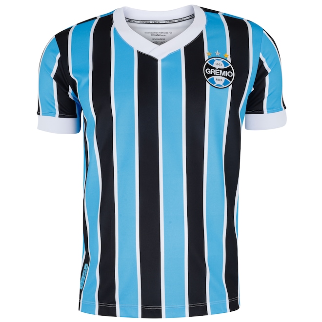 Camiseta do Grêmio Tricolor Betel Masculina - Foto 1