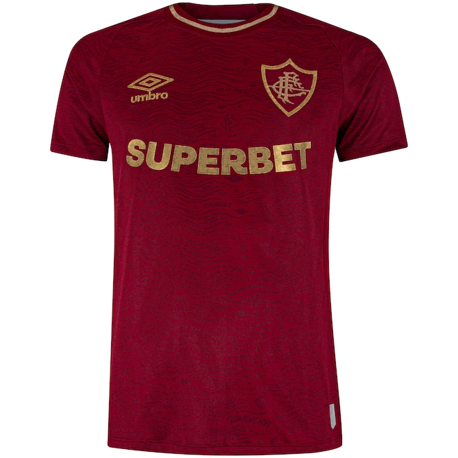 Camisa do Fluminense III 25/26 Torcedor Umbro Masculina - Foto 2