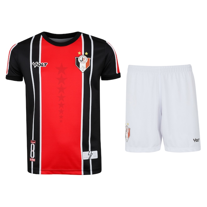 Kit de Uniforme do Joinville I 25/26 Infantil Volt Camiseta + Calção - Foto 1