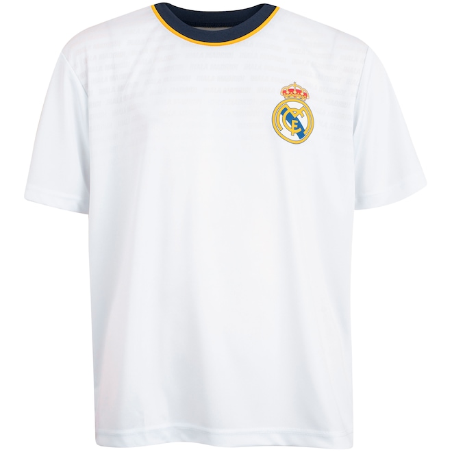 Camiseta Real Madrid Hala Braziline Juvenil - Foto 1